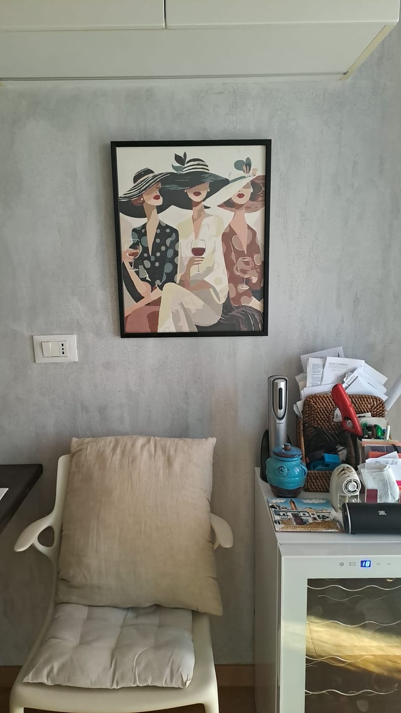 Customer photo review of Wine time | Paint by Number