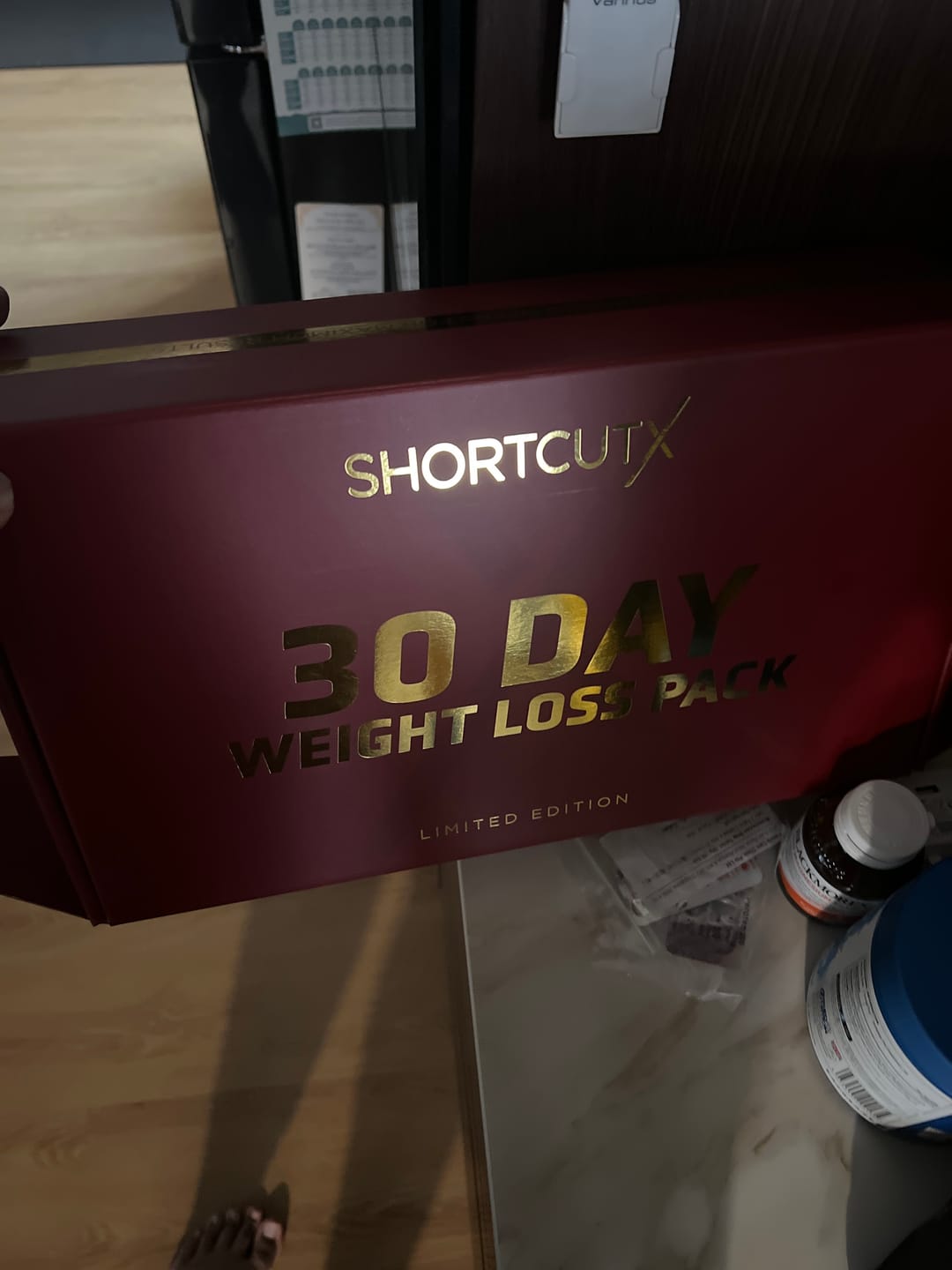 Customer photo review of Shortcutx 30 Day Weight Loss Pack - Cookie Butter Crunch Flavour
