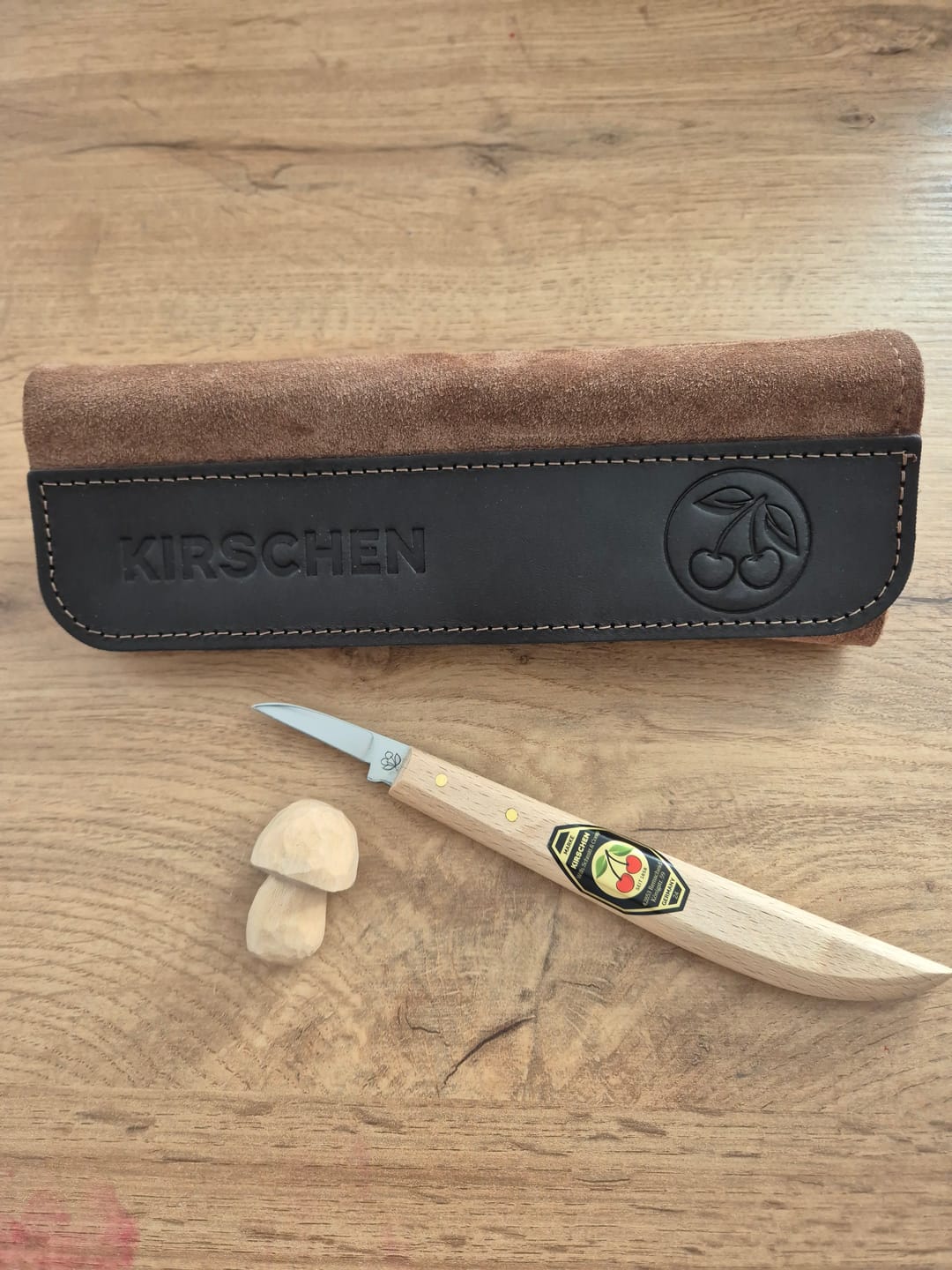 Customer photo review of Kirschen Schnitzmessersatz 3-teilig
