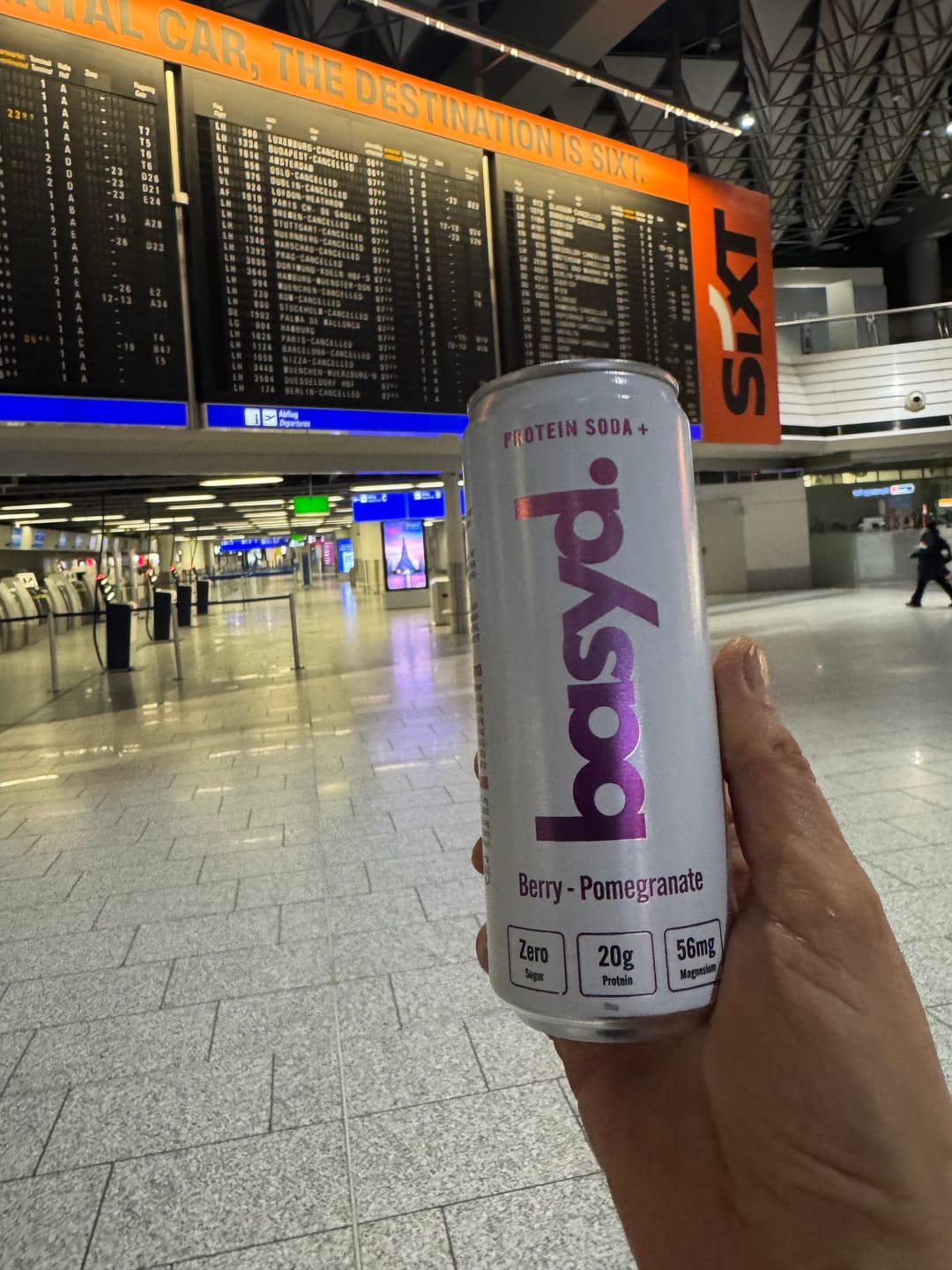 Customer photo review of Protein Soda +