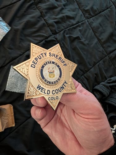 Customer photo review of Customizable Badge BA24
