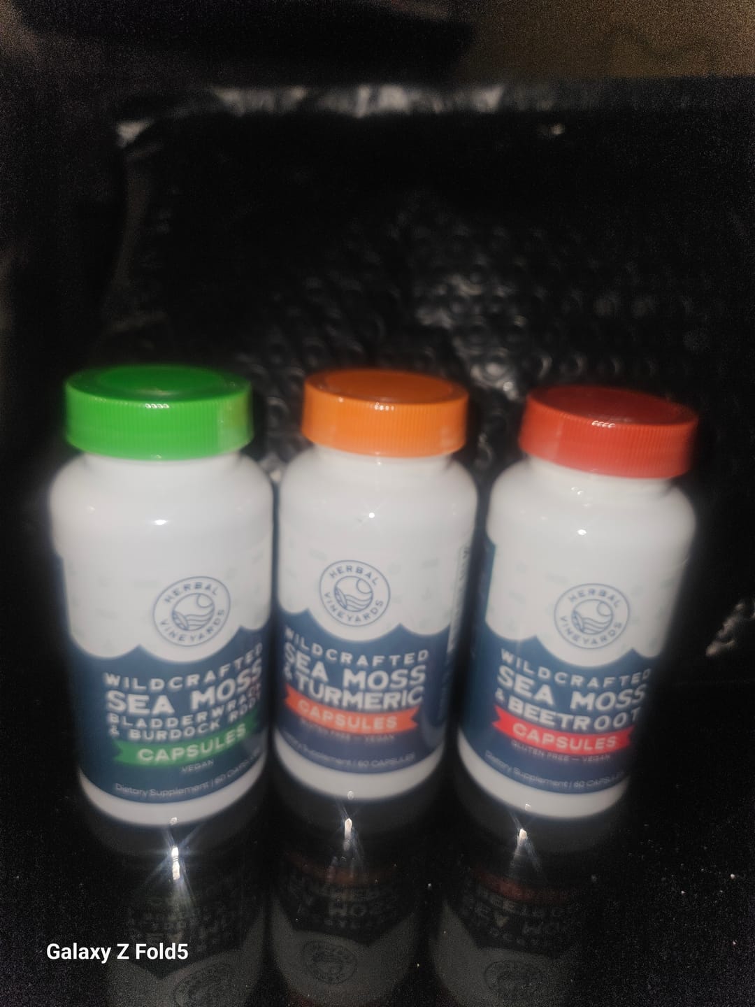 Customer photo review of Trio Sea Moss Capsules Bundle Pack