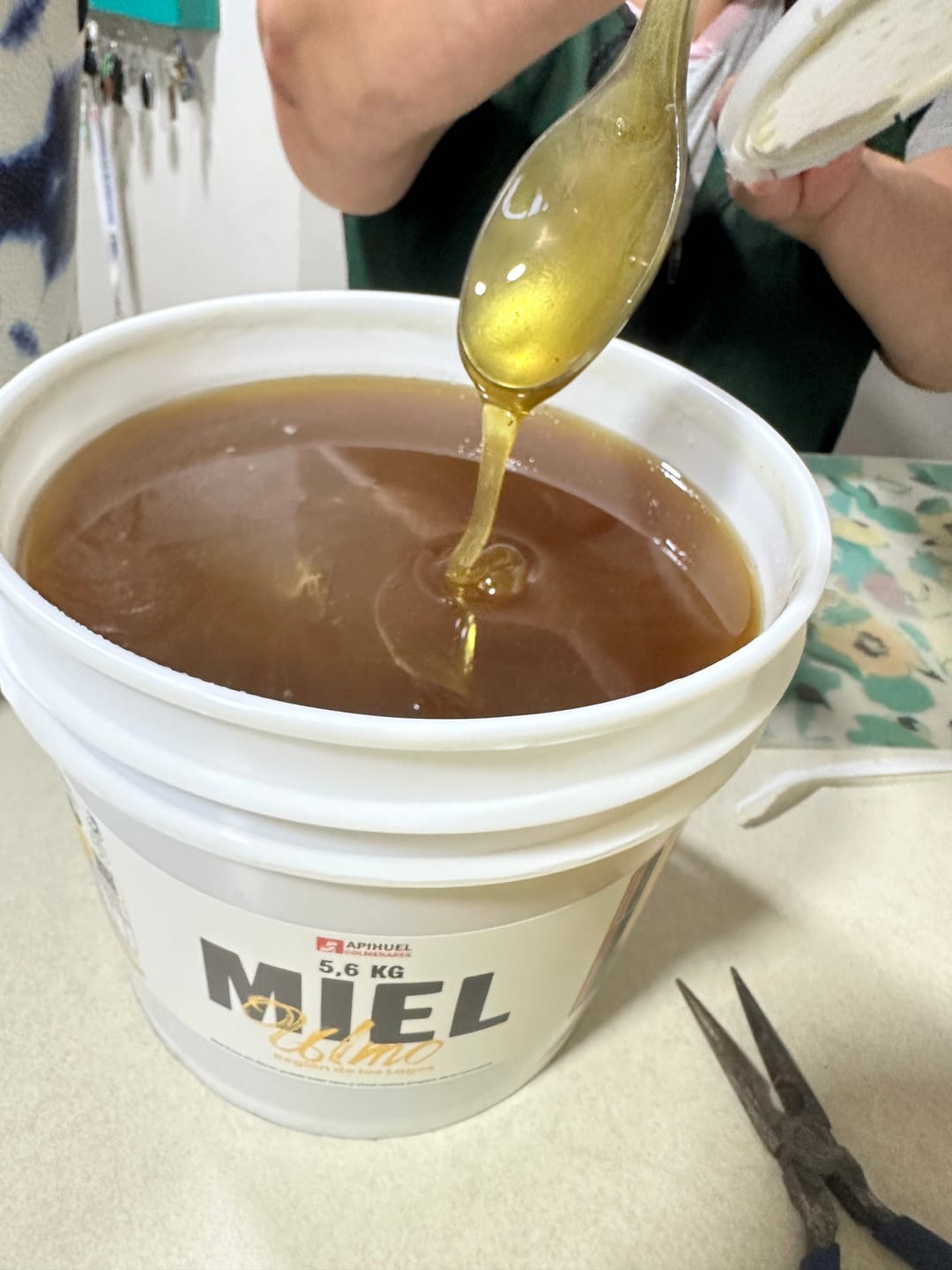 Customer photo review of Balde Miel de Ulmo 5,6 kg