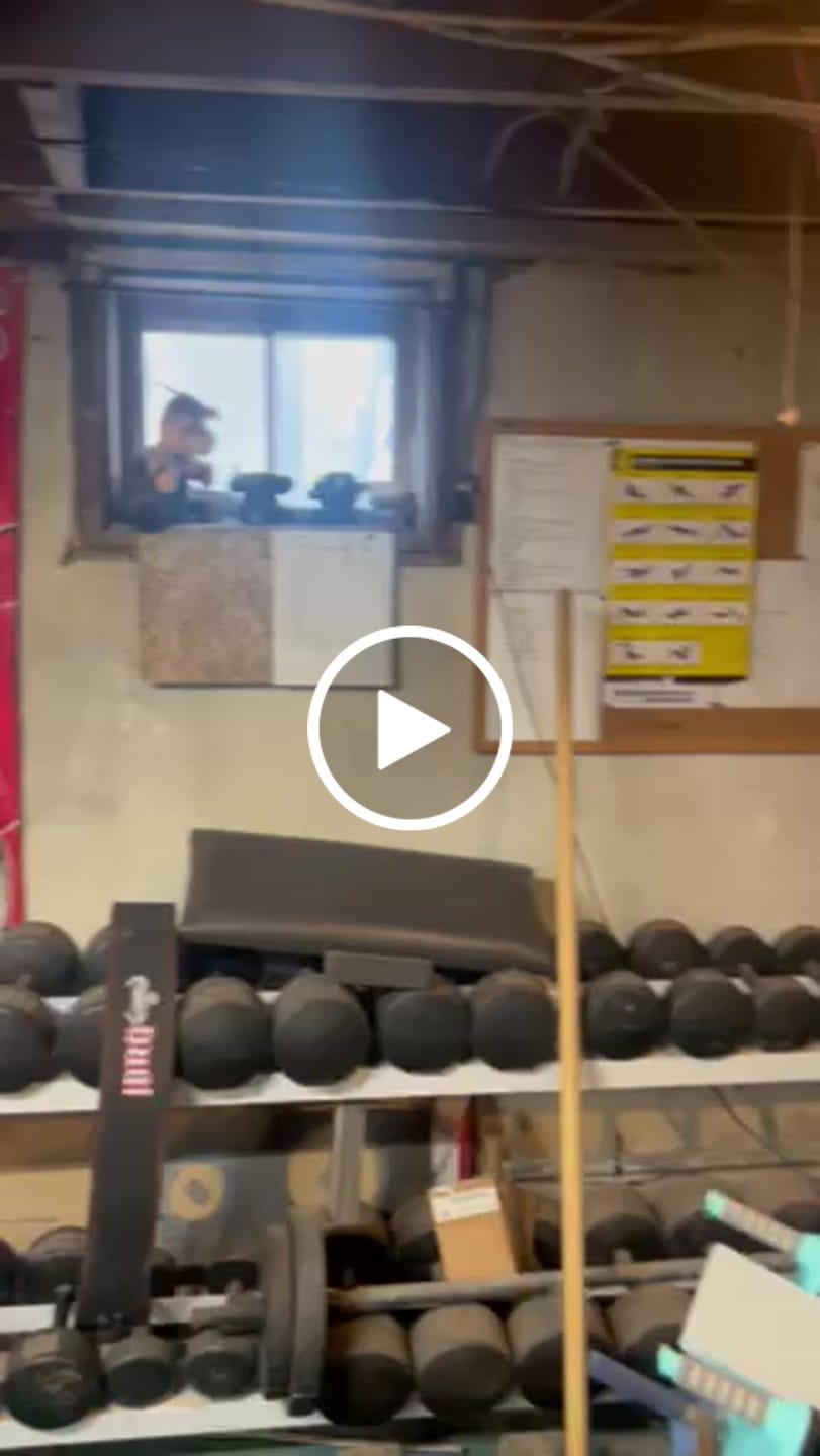 Customer video review of Grim Reaper Deadlift Gym Custom Gym Flag Banner 11318