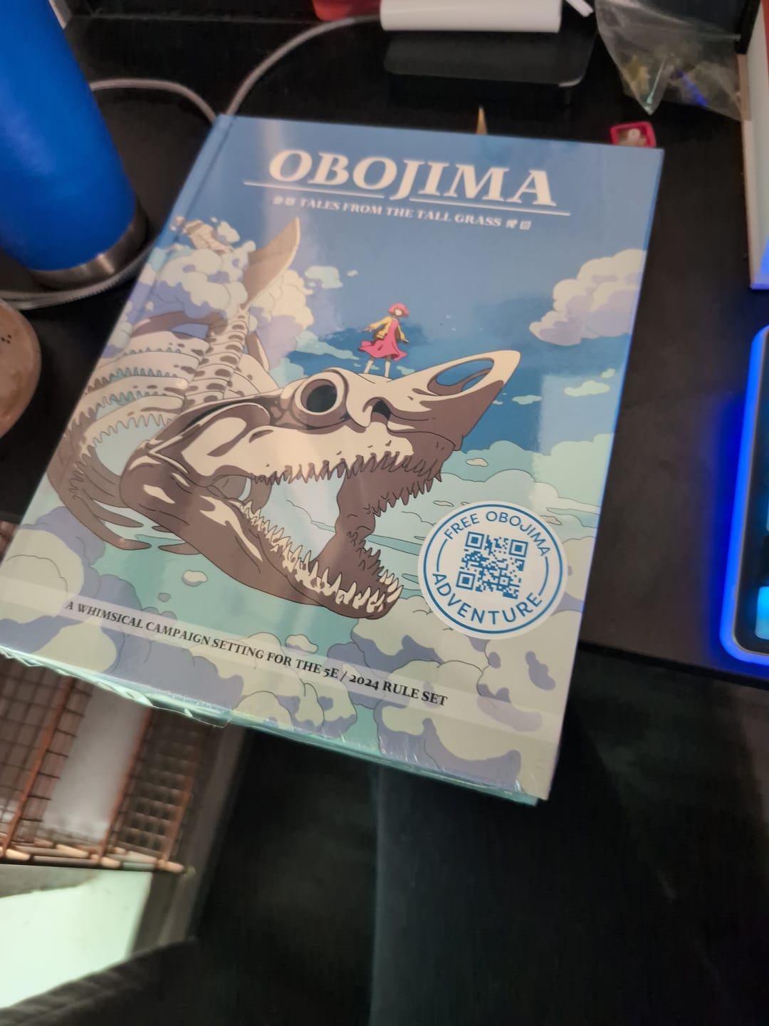 Customer photo review of Obojima: Tales from the Tall Grass – Hardcover Campaign Book