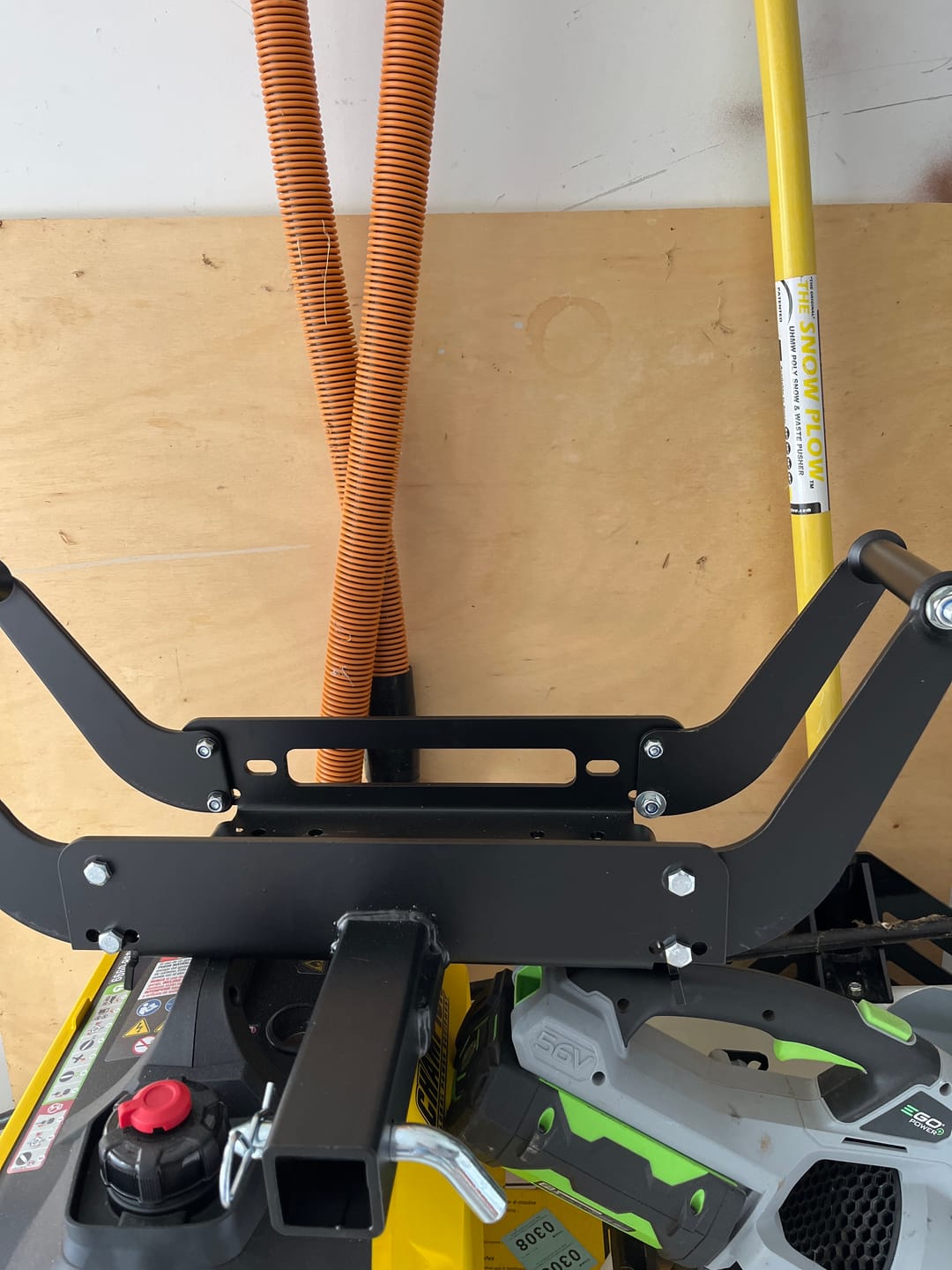 Customer photo review of X-BULL Winch Cradle Mounting Bracket