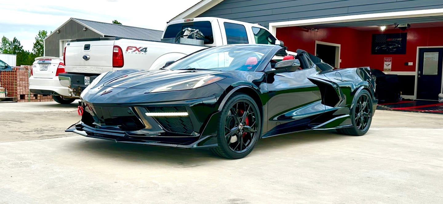 Customer photo review of Corvette C8 Stingray Front Splitter [C7 ZR1 Stage 3 Package]