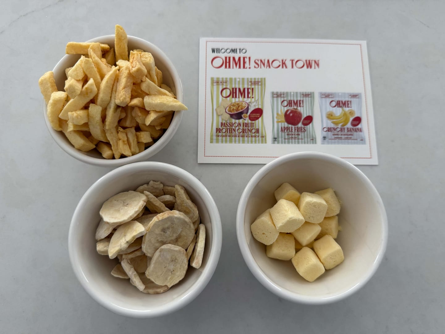 Customer photo review of Apple Fries Snack Size (Pack of 3)