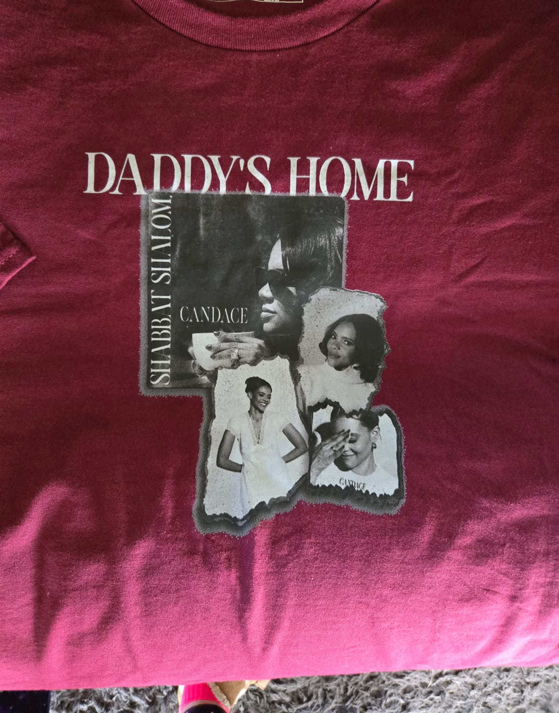 Customer photo review of Daddy's Home T-shirt