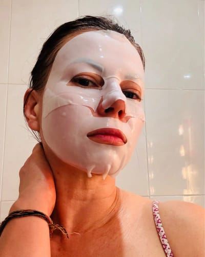 Customer photo review of Bio-Collagen Deep Face Mask