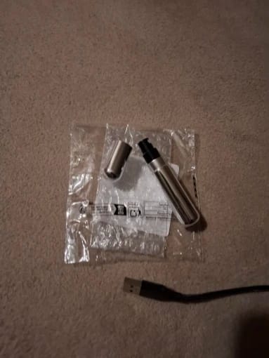 Customer photo review of Pocket Travel Perfume Refill Atomizer