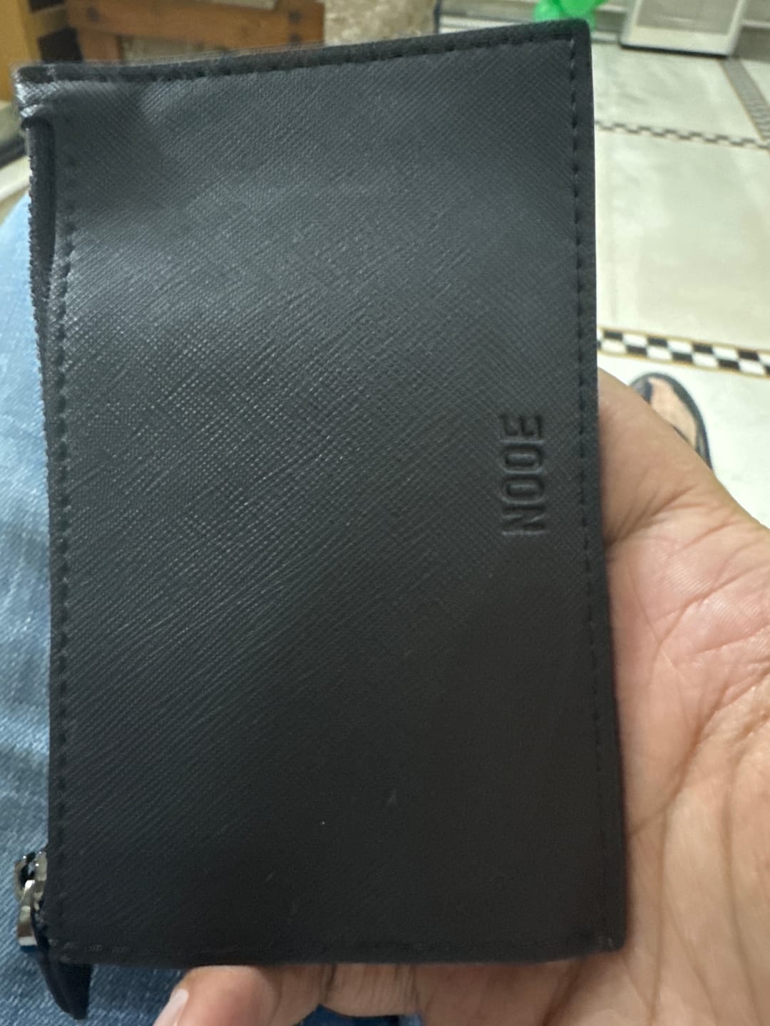 Customer photo review of OKAN ZIPPER WALLET