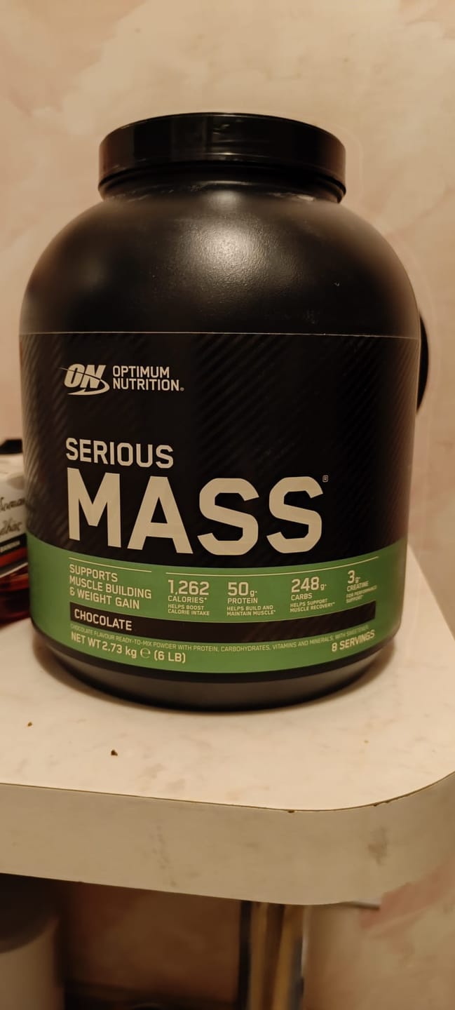 Customer photo review of ON™ Serious Mass (2.73 kg)