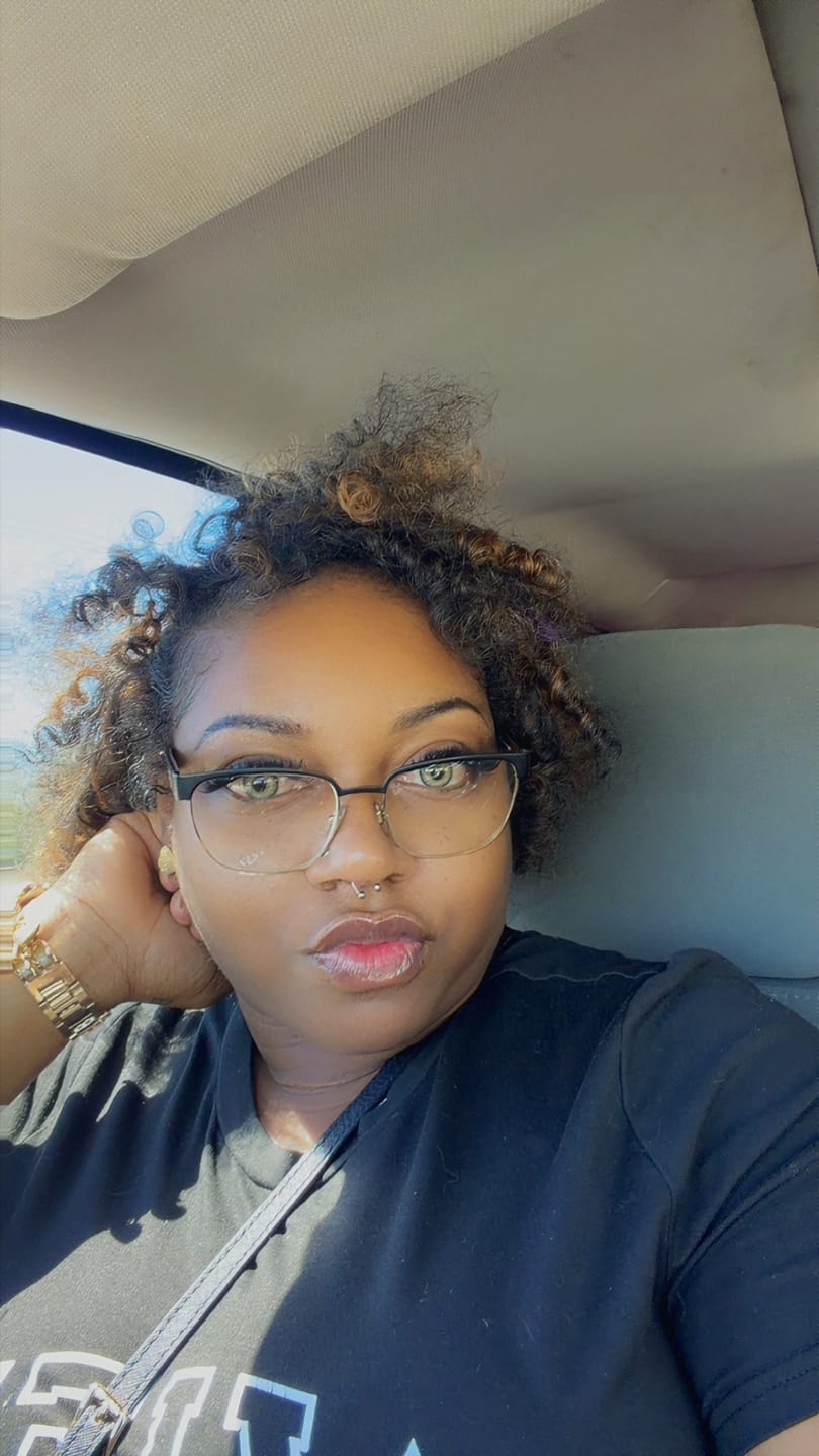 Customer photo review of Himalaya Brown Prescription  Colored Contact Lenses