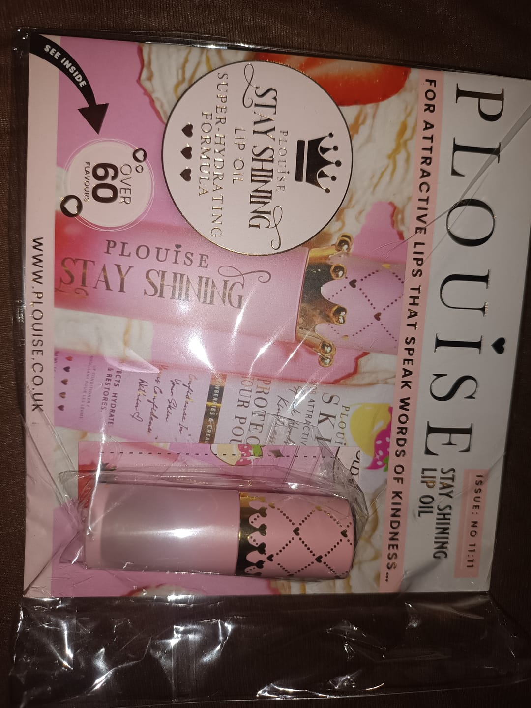 Customer photo review of Stay Shining Lip Oil Mini