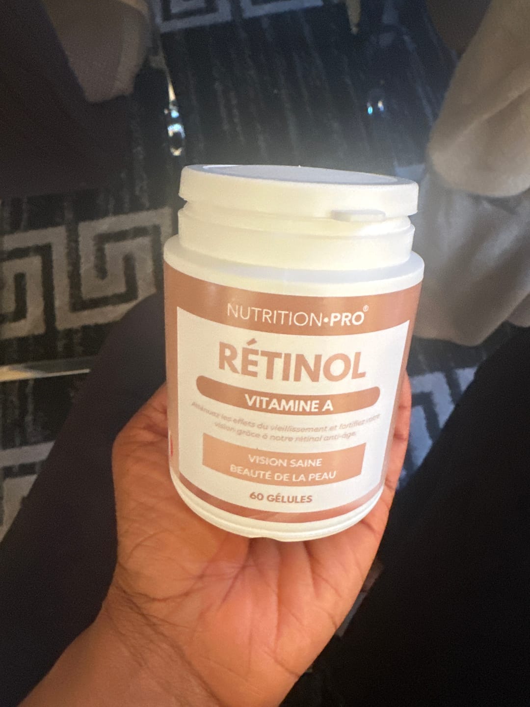 Customer photo review of RÉTINOL (VITAMINE A) - 60 GÉLULES