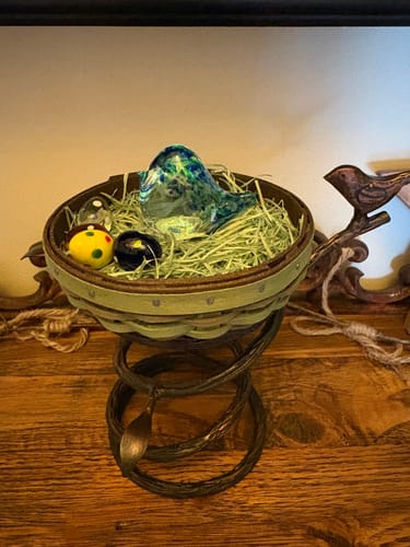 Customer photo review of Little Glass Bird, Terra Confetti