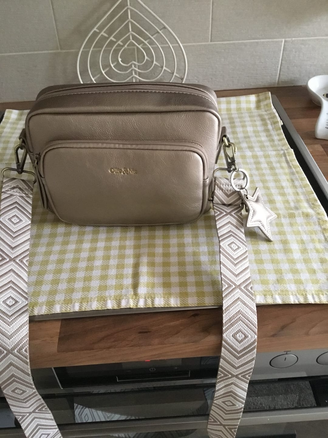 Customer photo review of Star Bag Charm - Gold
