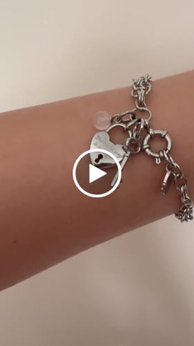 Customer video review of The Way To My Heart Charm Bracelet