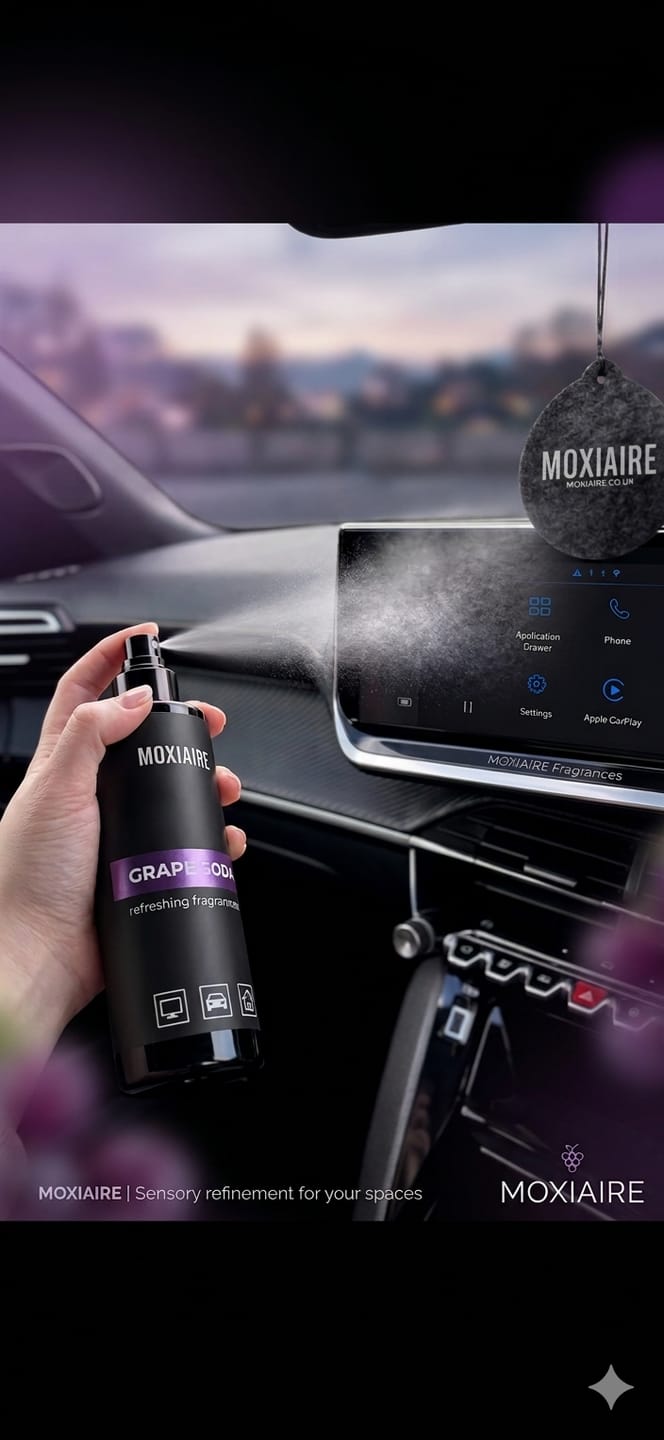 Customer photo review of Grape Soda Premium Air Freshener [Exclusive]