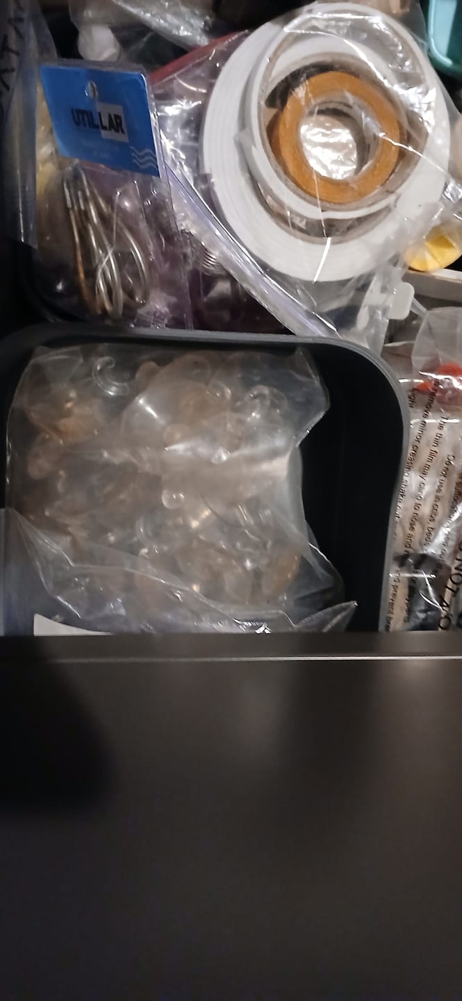 Customer photo review of Caja Organizadora Fit Pequeña 1,75 Litros Gris Grafito Coza®