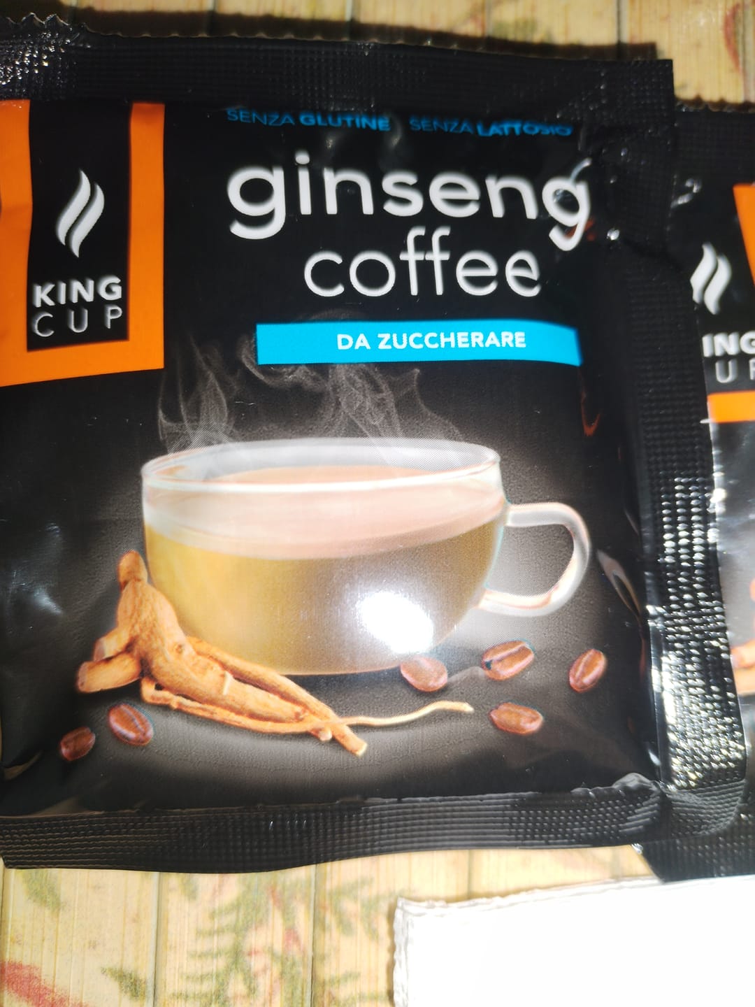 Customer photo review of 240 bustine di Caffè al Ginseng da zuccherare