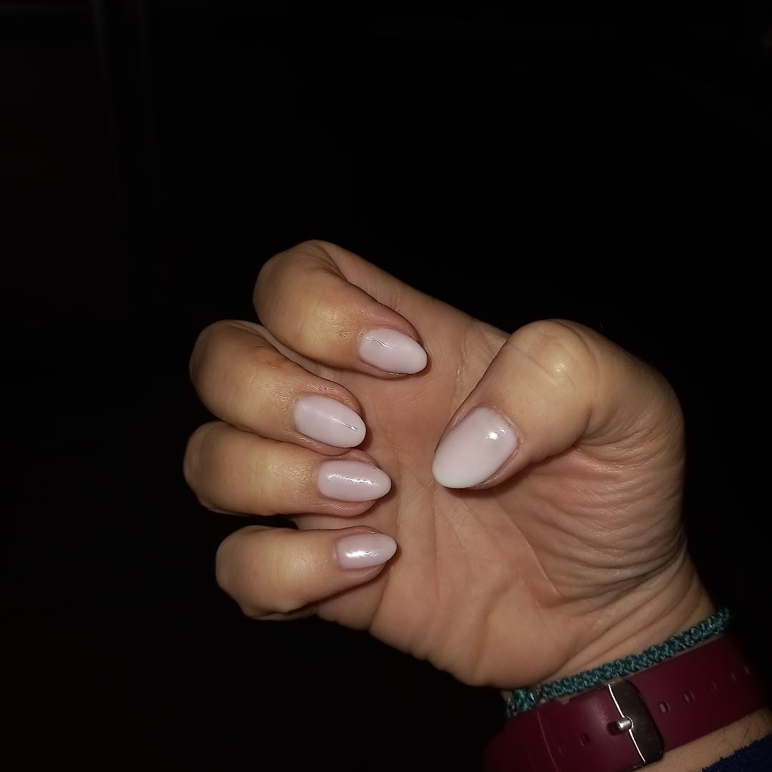 Customer photo review of Camouflage Rubber Base Coat - light white, 10ml