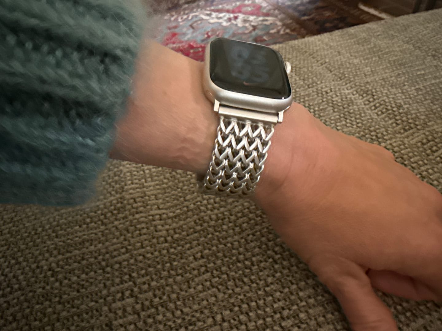 Customer photo review of Nova Stainless Band