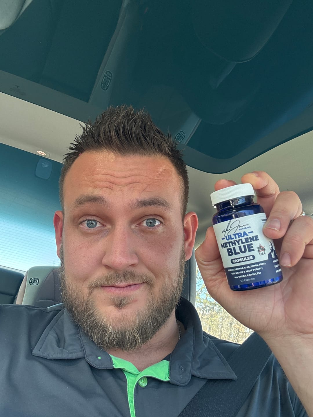 Customer photo review of Ultra Methylene Blue Capsules (60 Capsules) (30 Servings)