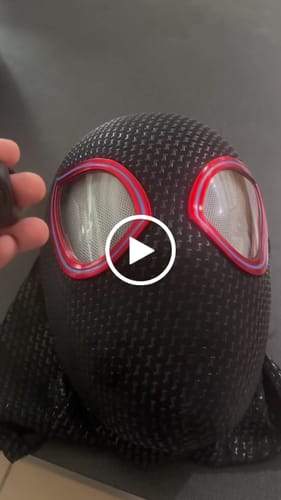 Customer video review of [NEW] Spidey Gear™ Miles Morales Mask
