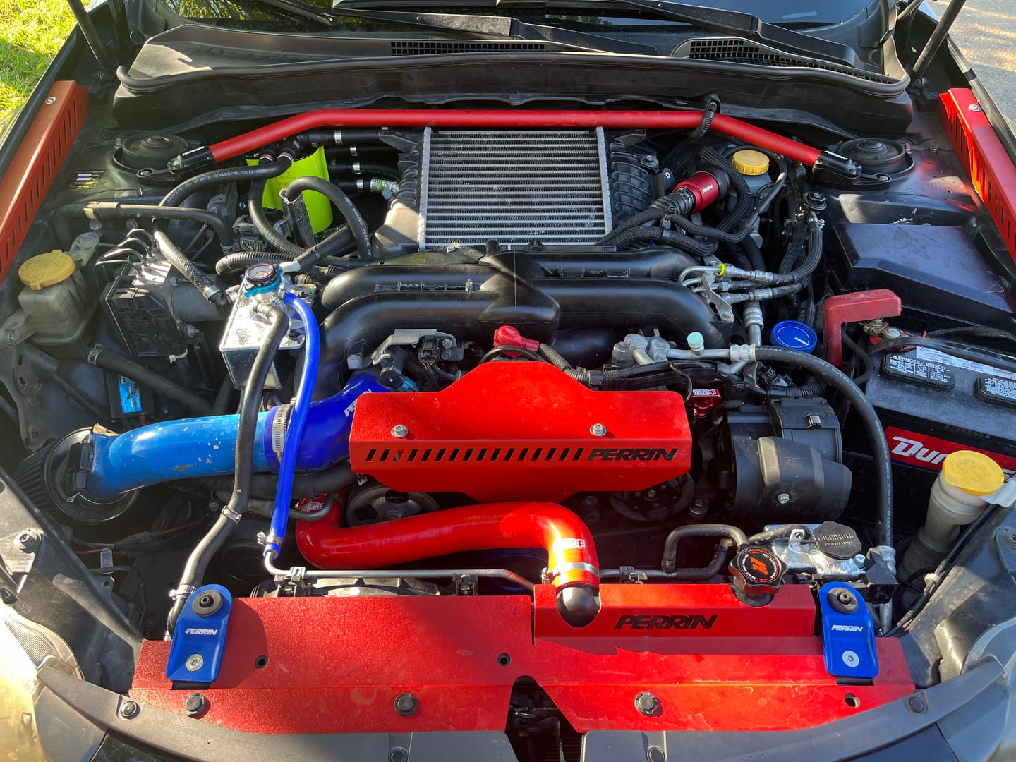 Customer photo review of Strut Brace Front for 2008-2021 WRX, STI, Forester, Legacy, Outback, Crosstrek, Impreza