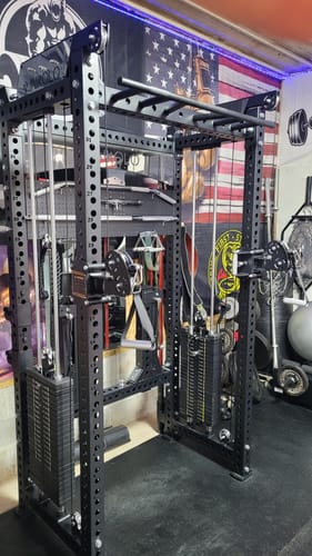 Customer photo review of ANUBIS™ Add-On Weight Stack Kit - 120 lb