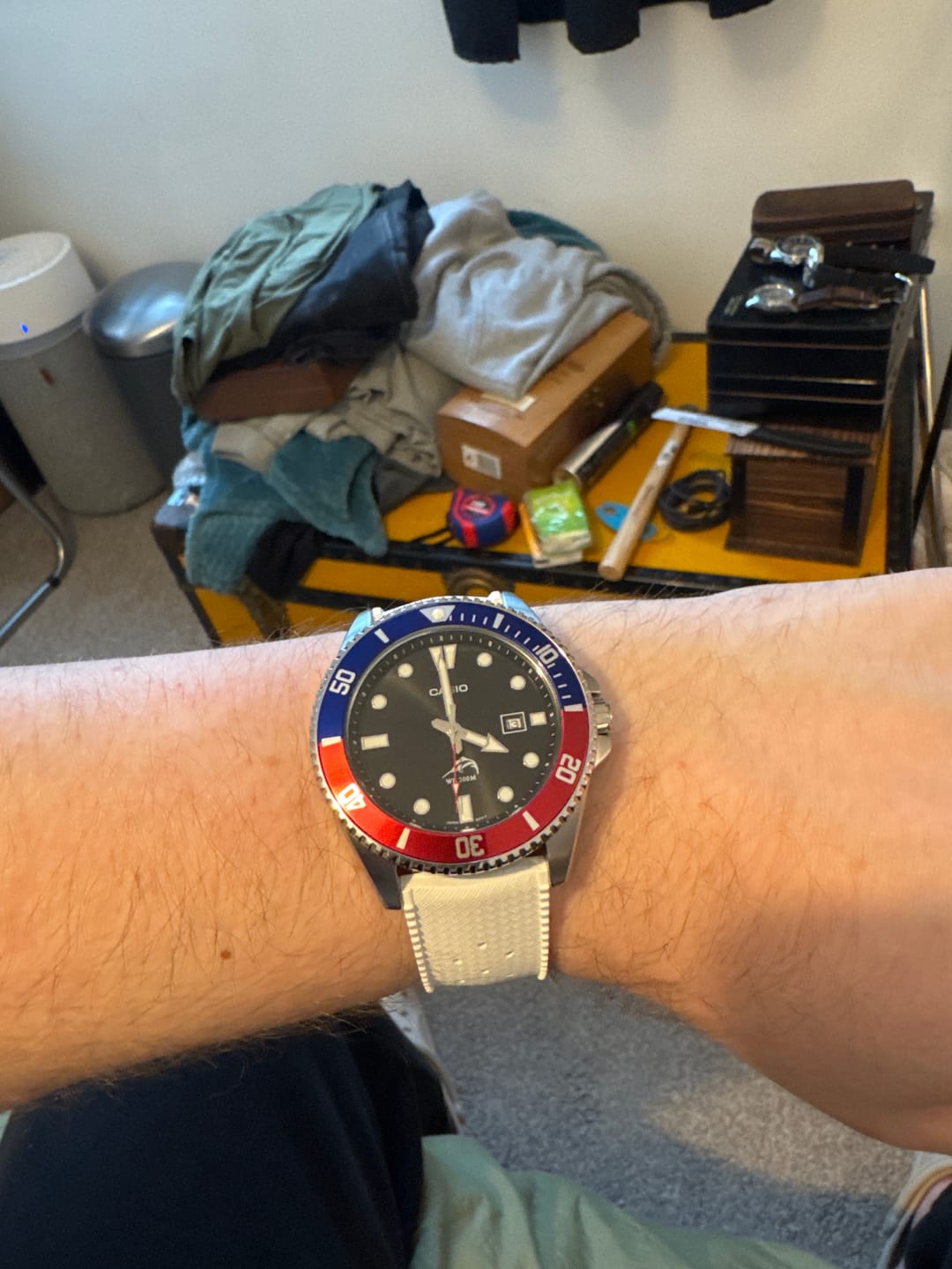Customer photo review of Tropical Rubber - White