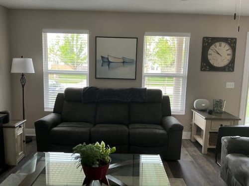 Customer photo review of Harbor Rest Canvas Art - Square