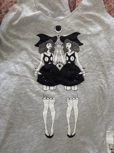 Customer photo review of Best Witches, Racerback Tank Top