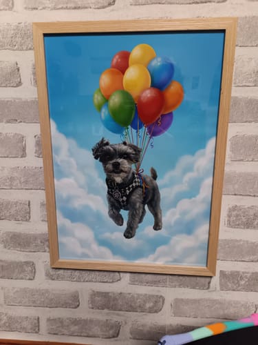 Customer photo review of Cartoon -  Personalised Poster