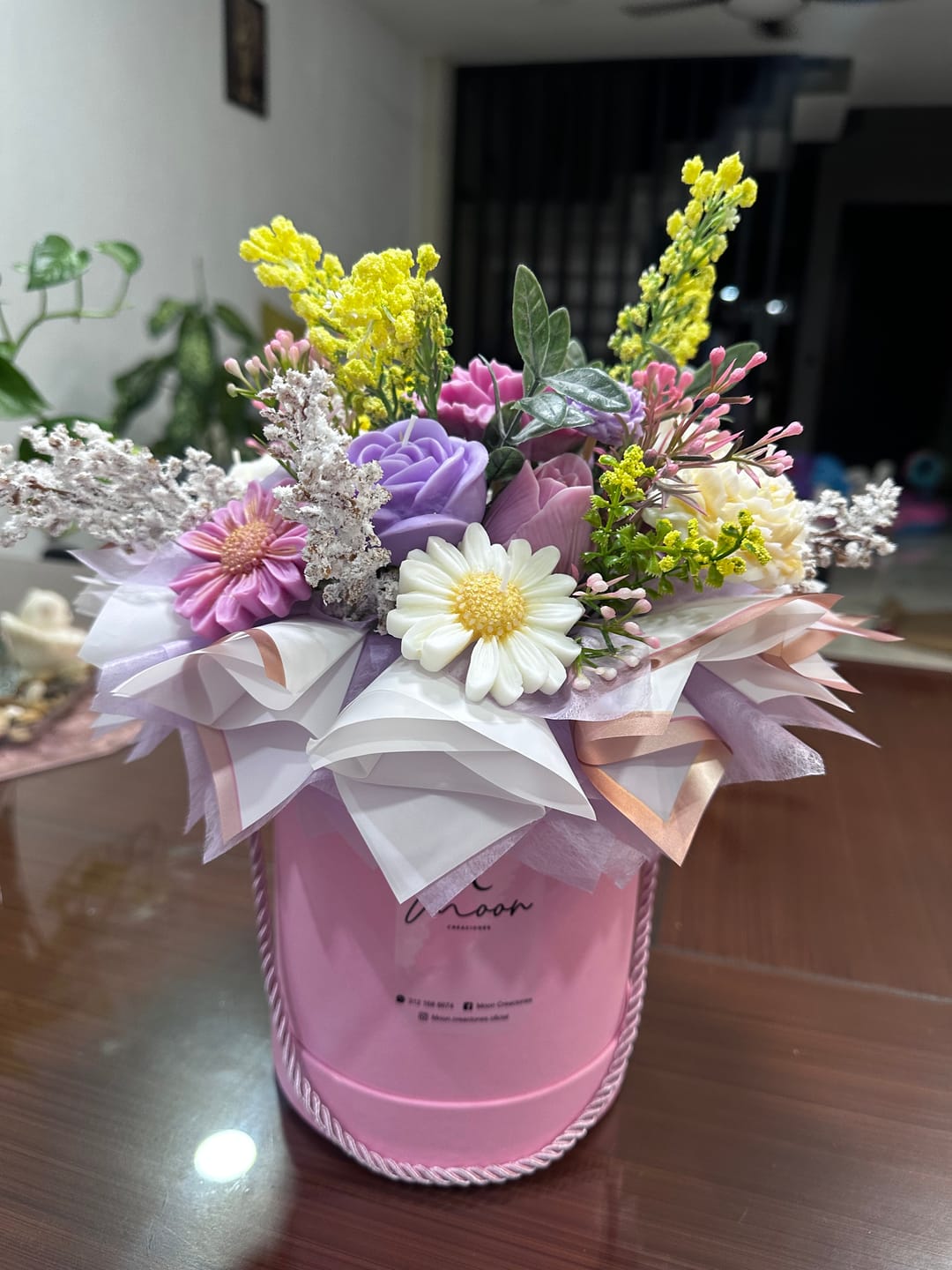 Customer photo review of ✨ Cera Premium Lista para MOLDE – Ideal para Velas de molde ,Waxmelts y figuras decorativas