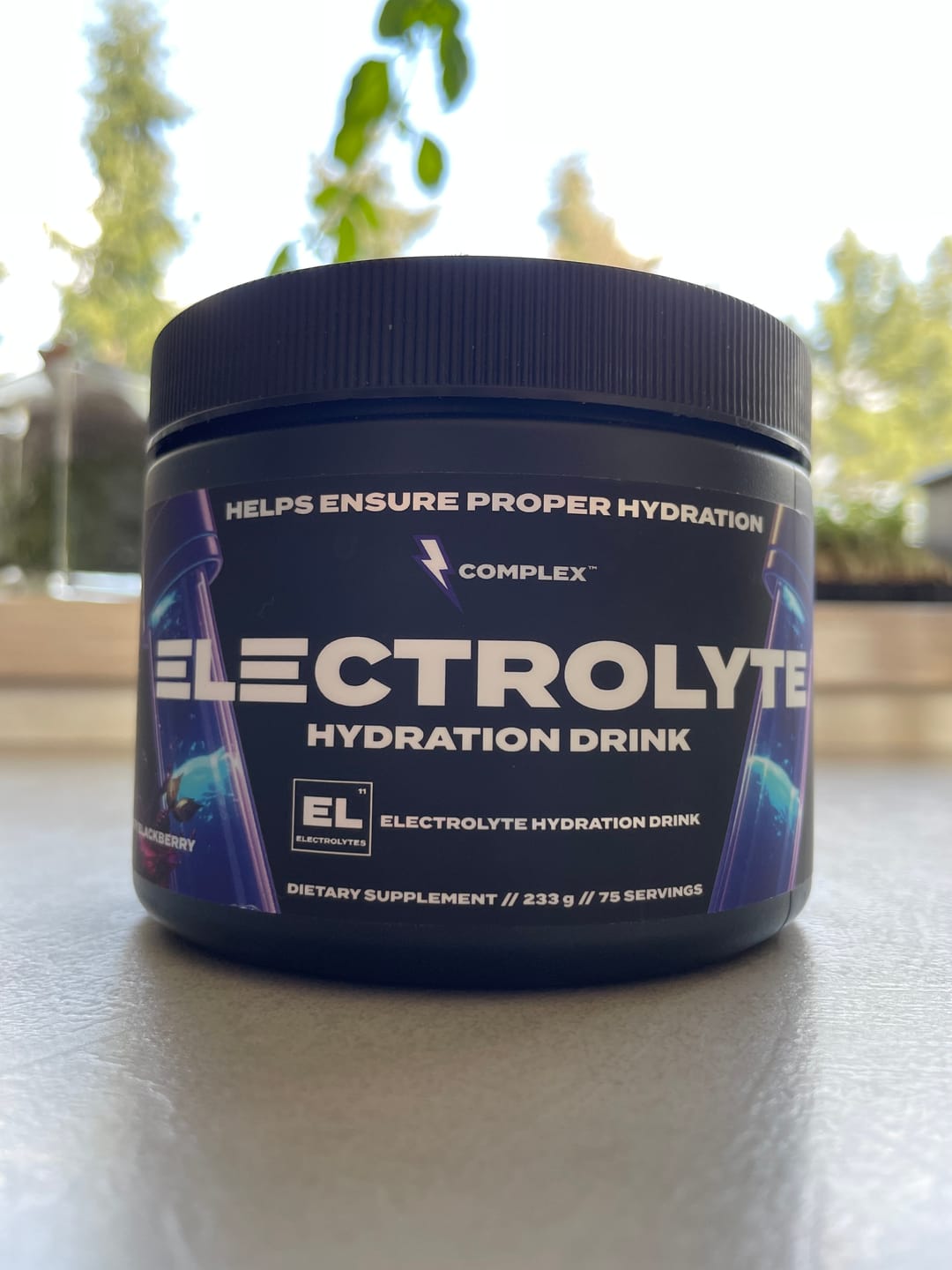 Customer photo review of Electrolyte Hydration Drink