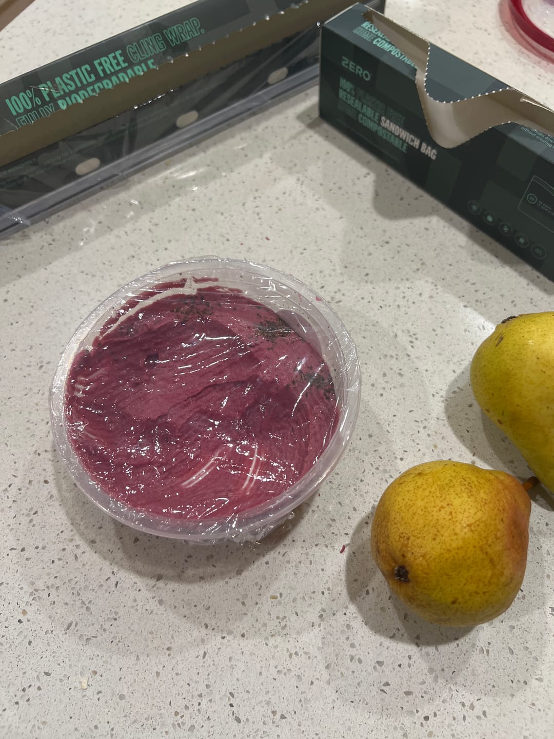 Customer photo review of Plastic-Free Cling Wrap