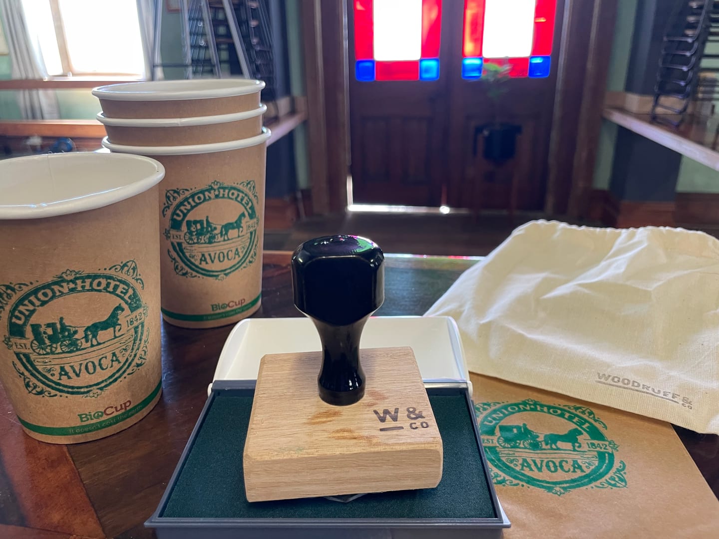 Customer photo review of Custom Rubber Stamp