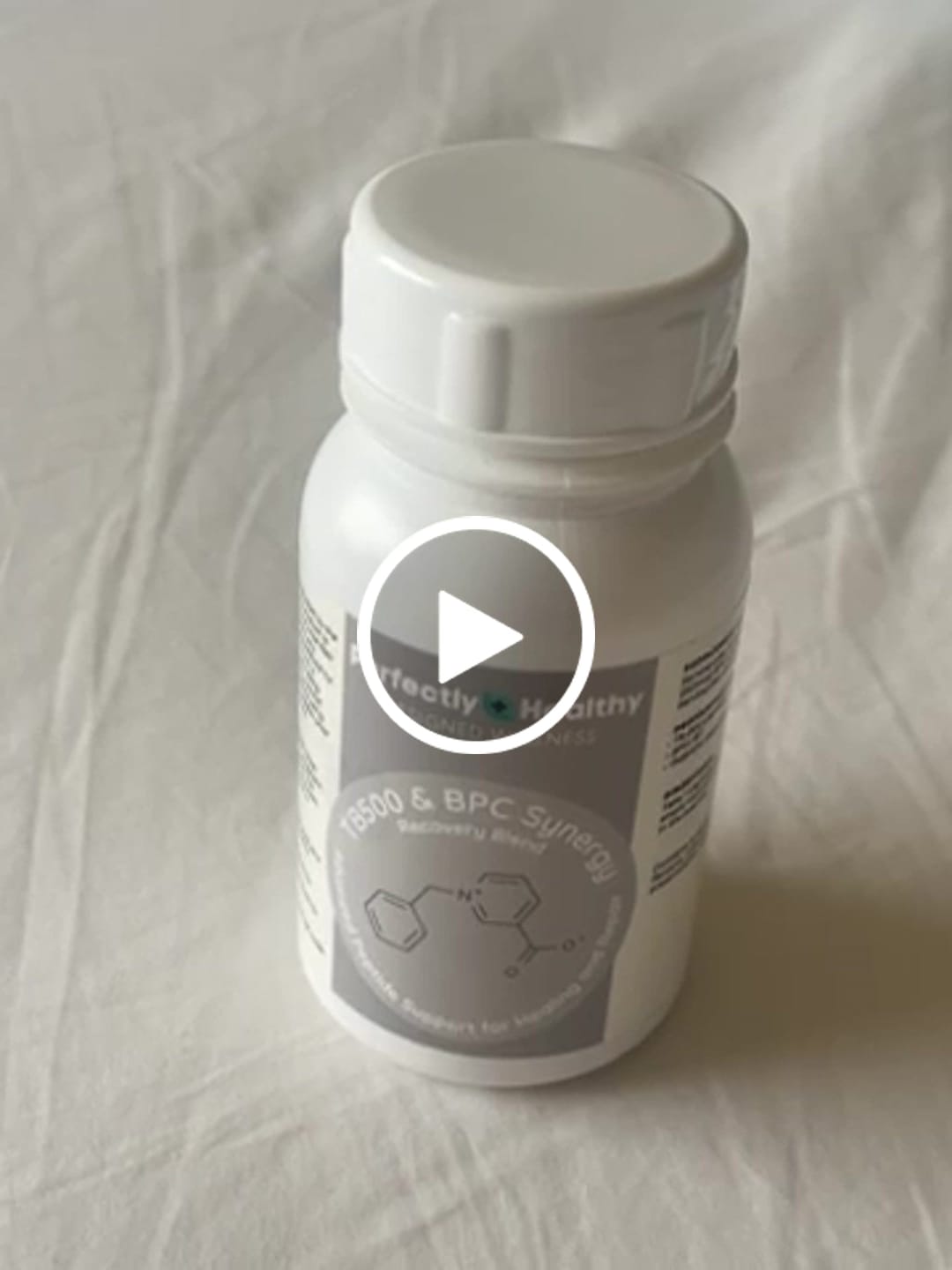 Customer video review of TB500 & BPC Synergy - Advanced Peptide Support for Healing and Repair