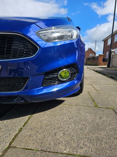 Customer photo review of Fiesta ST180 Fog Light Armour