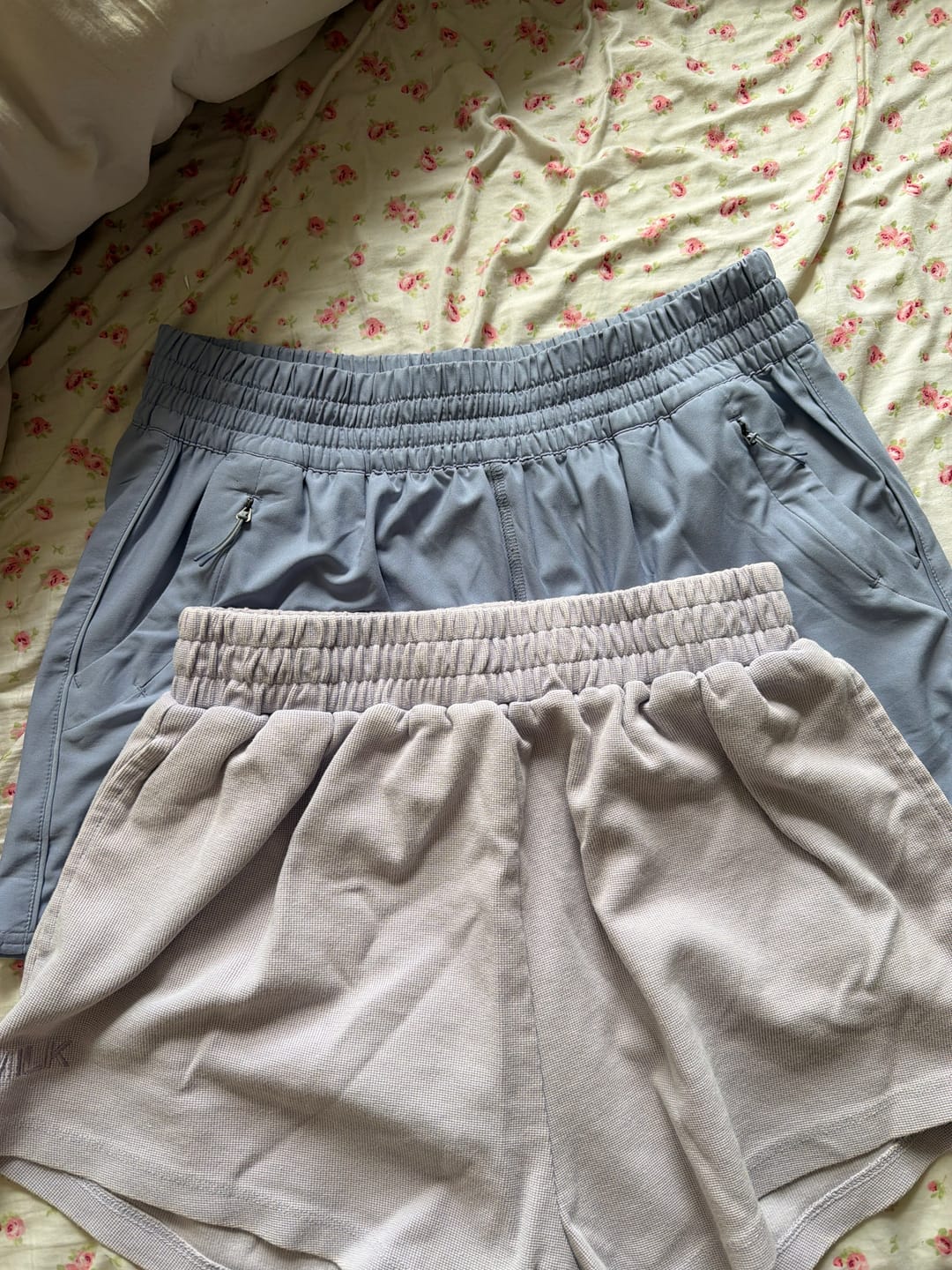 Customer photo review of Vintage Waffle Shorts-Final Sale