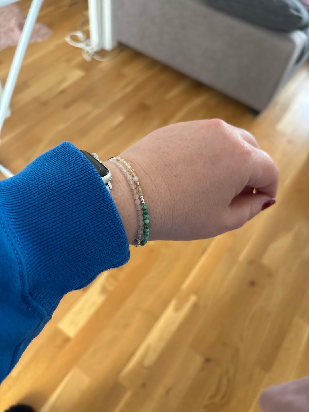 Customer photo review of Big Three - Geburtschart Armband
