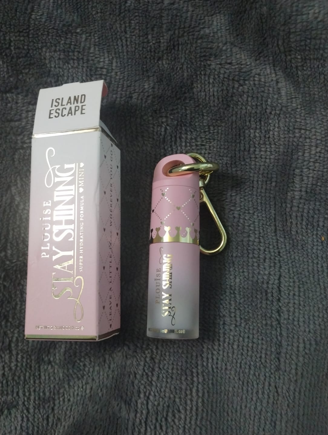Klantfotorecensie van Stay Shining Mini Keychain Lip Oil