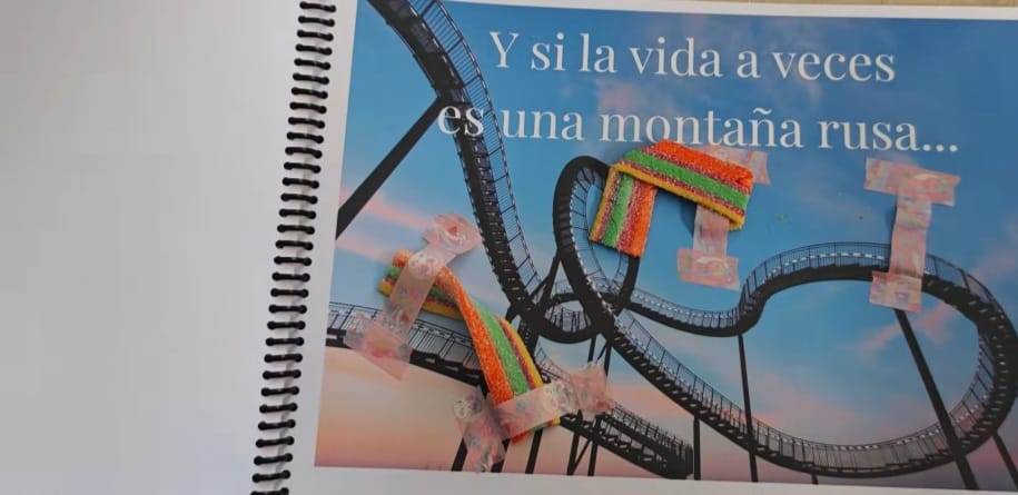 Customer photo review of Álbum imprimible "Feliz cumpleaños"