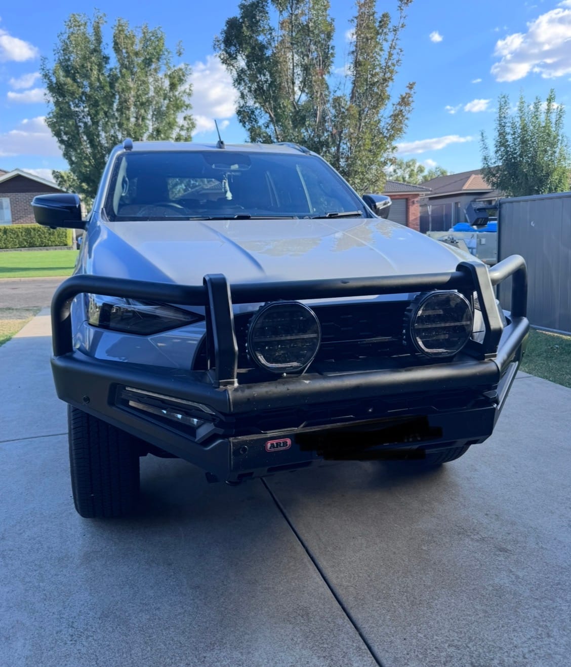 Customer photo review of Covert 9 Inch LED Driving Lights (PAIR W/HARNESS)