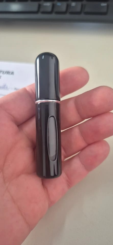 Customer photo review of Pocket Travel Perfume Refill Atomizer