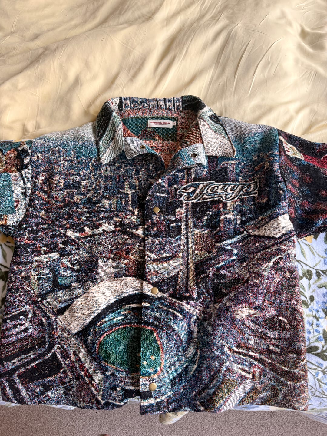 Customer photo review of Custom Reworked Tapestry Piece: Pre-Order