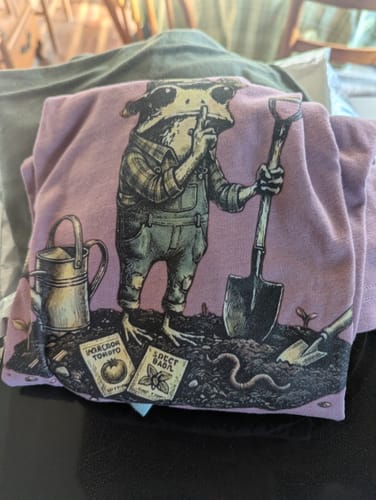 Customer photo review of Hoes & Dirt Bags T-Shirt
